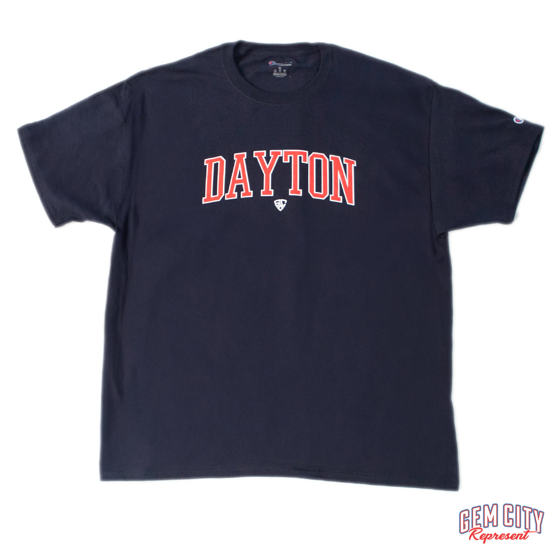 Dayton Arch Tee (navy) | Gem City Represent