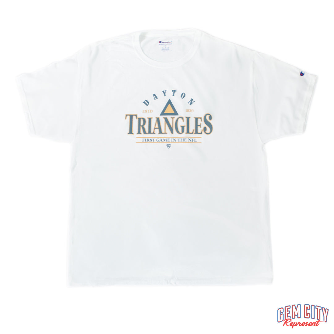 Dayton Triangles Vintage Football Tee | Gem City Represent