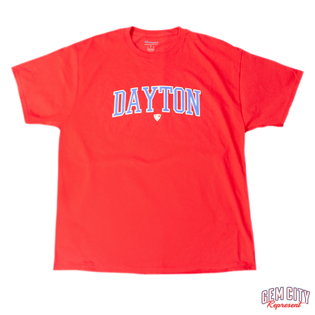 Dayton Arch Tee (red) | Gem City Represent