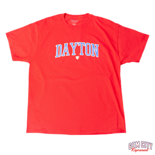 Dayton Arch Tee (red) | Gem City Represent